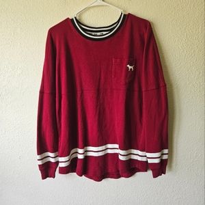 Women's small (oversized) VS pink crewneck